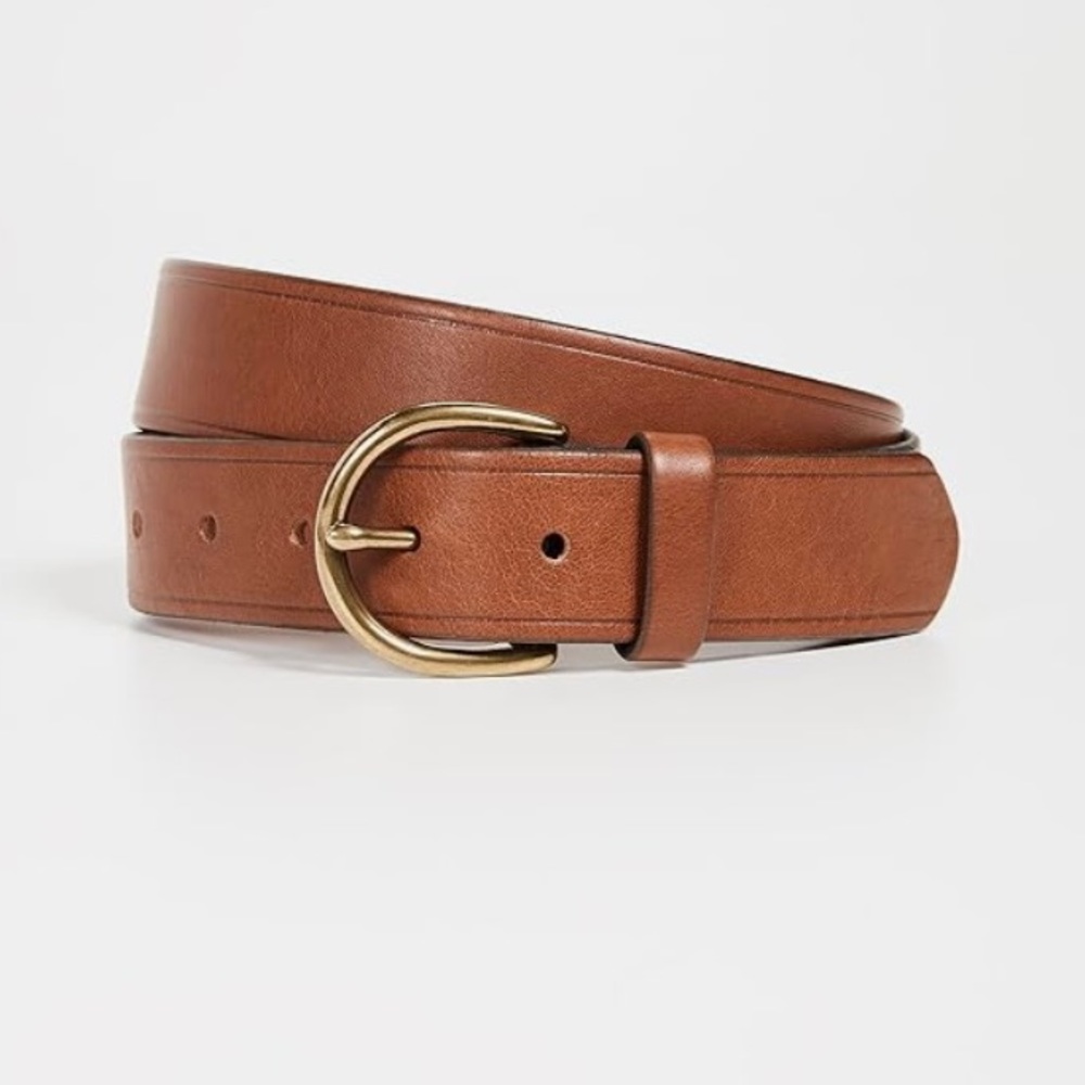 Madewell Women’s Medium Perfect Leather Belt